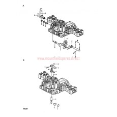 K574B K5748 CONTROL SHAFT-BRAKE spare parts