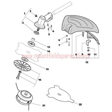 Gear case spare parts