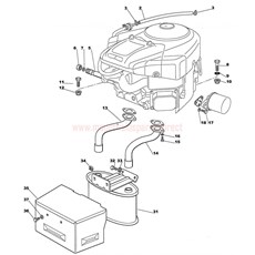 ENGINE (BS 407777) spare parts