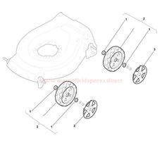 NT Wheels with Bearing spare parts