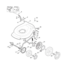Deck and Height Adjusting spare parts