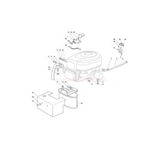 Engine - B&S 15.5 - 16.5 HP spare parts