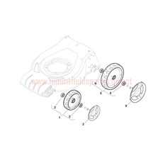 Wheels and Hub Caps spare parts
