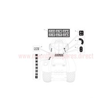 Labels spare parts