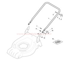 Handle, Lower Part spare parts