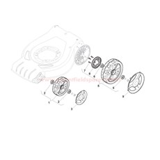 Wheels and Hub Cover spare parts