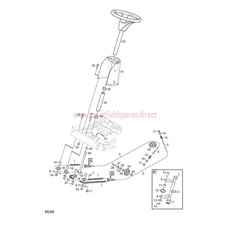 4155H STEERING 4WD spare parts