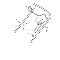 Handle, Upper Part spare parts