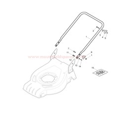 Handle, Lower Part spare parts