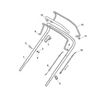 Handle, Upper Part spare parts