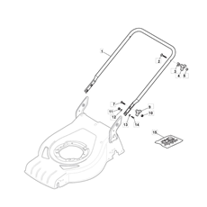 Handle, Lower Part spare parts