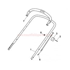 Handle, Upper Part spare parts
