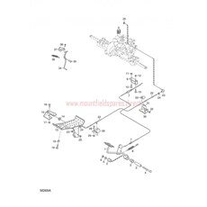 4155H FOOT CONTROLS 4WD spare parts