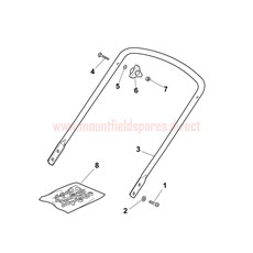 Handle, Lower Part spare parts