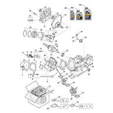 Engine 1 spare parts