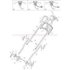 Switch and Handles spare parts