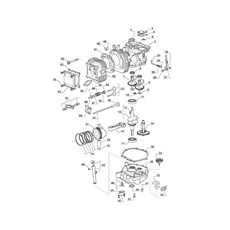 Engine - GGP TRE0801 (2) spare parts