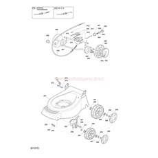 WHEEL SUSPENSION TRANSMISSION spare parts