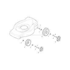 Wheel and Hub Cap spare parts