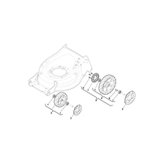 WHEELS AND HUB CAPS spare parts