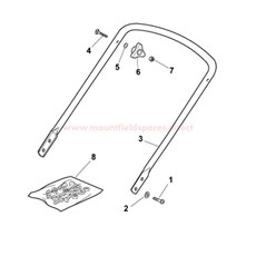 Handle, Lower Part spare parts