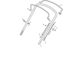HANDLE , UPPER PART spare parts