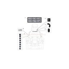 Labels spare parts