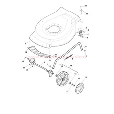 Deck And Height Adjusting spare parts