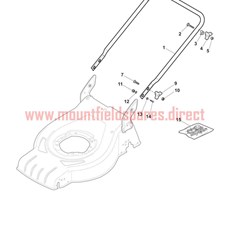 Handle, Lower Part spare parts
