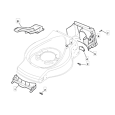 Front Conveyor Assy spare parts