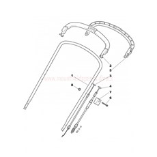 Handle, Upper Part spare parts