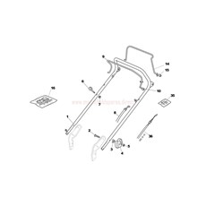 Handle, Upper Part spare parts