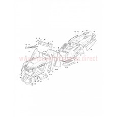 Ride-on 102-122 Body spare parts