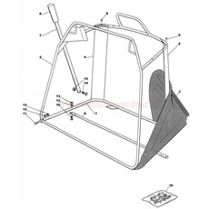 GRASS CATCHER (mobile part) spare parts