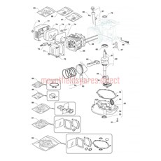 Engine - GGP WBE0701 (2) spare parts