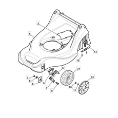Deck and Height Adjusting spare parts