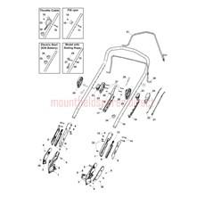 Chassis-Handle, Upper Part spare parts