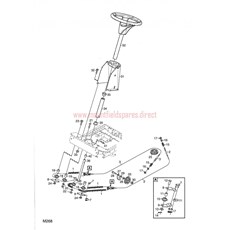 4155H STEERING 4WD spare parts