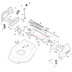 Ass.Y Roller spare parts