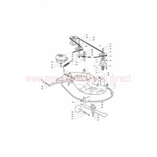 Ride-on SD98 - 108 Cutting Plate spare parts
