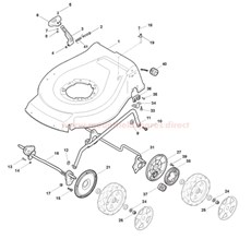 Deck And Height Adjusting spare parts