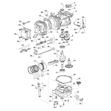 Engine - Piston, Crankshaft spare parts
