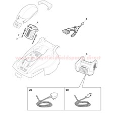 Battery and Charger spare parts