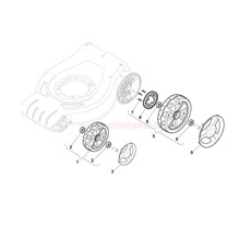 Wheel and Hub Cap spare parts