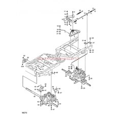 4155H TRANSMISSION 4WD (mechanical parts) spare parts