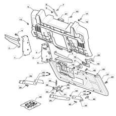 Chassis 1 spare parts