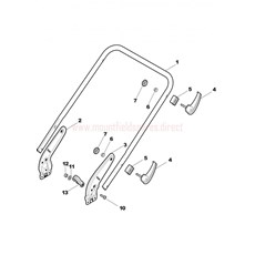 Handle, Lower Part spare parts