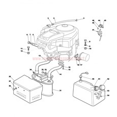 Engine B&S 20-22-24 HP spare parts