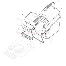 Grass Catcher Box spare parts