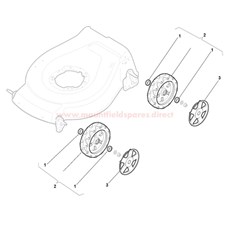 NT Wheels with Bearing spare parts